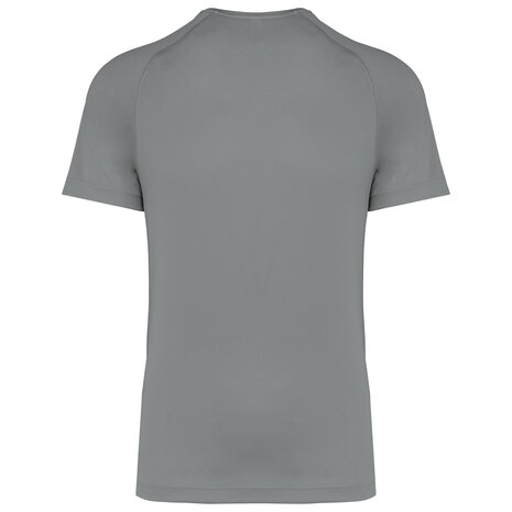 Proact Gerecycled Herensport shirt met ronde hals-Fine Grey