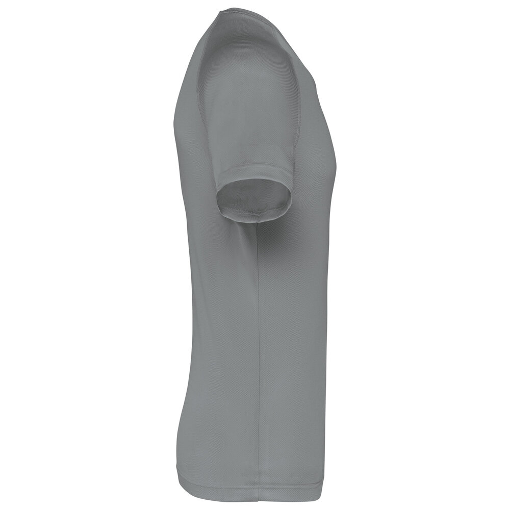 Proact Gerecycled Herensport shirt met ronde hals-Fine Grey