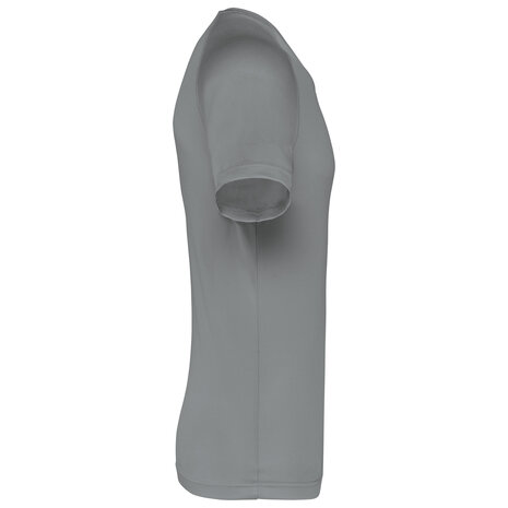 Proact Gerecycled Herensport shirt met ronde hals-Fine Grey