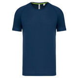 Proact Gerecycled Herensport shirt met ronde hals-Navy Proact Gerecycled Herensport shirt met ronde hals-Navy