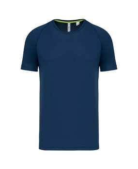 Proact Gerecycled Herensport shirt met ronde hals-Navy Proact Gerecycled Herensport shirt met ronde hals-Navy
