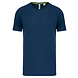 Proact Gerecycled Herensport shirt met ronde hals-Navy Proact Gerecycled Herensport shirt met ronde hals-Navy
