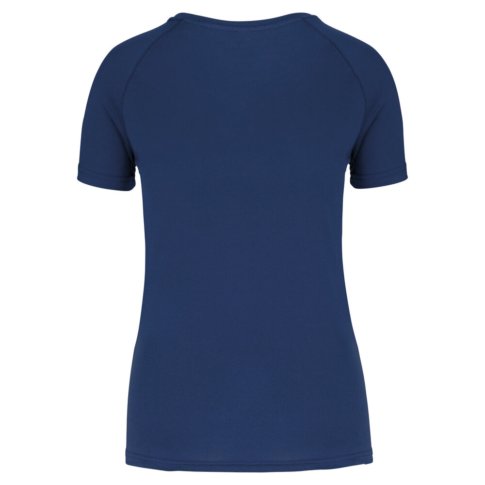 Proact Gerecycled damessport-T-shirt met ronde hals-Navy Proact Gerecycled damessport-T-shirt met ronde hals-Navy
