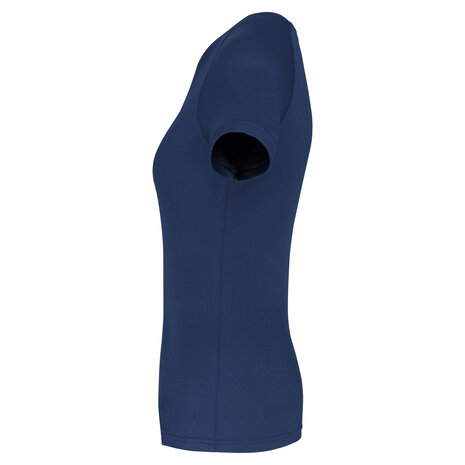 Proact Gerecycled damessport-T-shirt met ronde hals-Navy Proact Gerecycled damessport-T-shirt met ronde hals-Navy