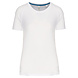 Proact Gerecycled damessport-T-shirt met ronde hals-Wit Proact Gerecycled damessport-T-shirt met ronde hals-Wit
