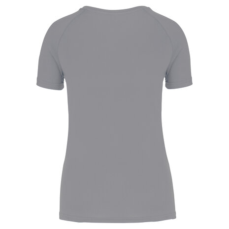 Proact Gerecycled damessport-T-shirt met ronde hals-Fine Grey Proact Gerecycled damessport-T-shirt met ronde hals-Fine Grey