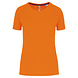 Proact Gerecycled damessport-T-shirt met ronde hals-Fluo oranje Proact Gerecycled damessport-T-shirt met ronde hals-Fluo oranje