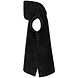 Proact Kids poncho met capuchon van badstof kleur Zwart Proact Kids poncho met capuchon van badstof kleur Zwart