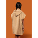 Proact Kids poncho met capuchon van badstof kleur Camel Proact Kids poncho met capuchon van badstof kleur Camel