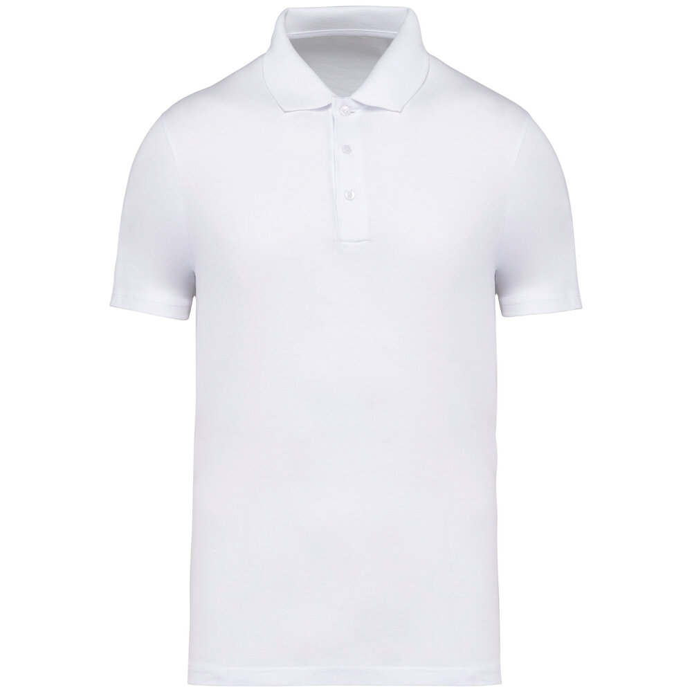 Native Spirit Native Spirit BIO Polo│Heren│White Native Spirit Native Spirit BIO Polo│Heren│White