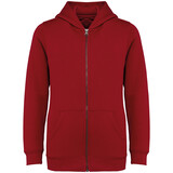Native Spirit Native Spirit BIO Hoodie│KIDS│Zware kwaliteit│Hibiscus Red