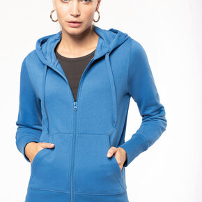 Eco Full Zipp Hoodie Dames Eco Full Zipp Hoodie Dames