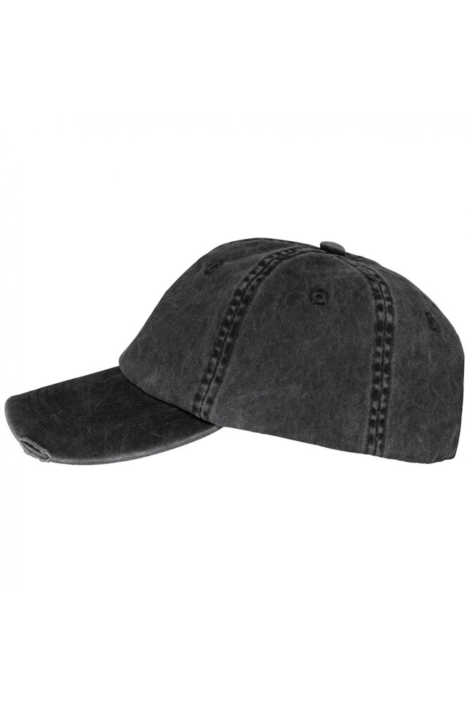Native Spirit Een hippe Cap voor hem en haar | Washed Black Native Spirit Een hippe Cap voor hem en haar | Washed Black