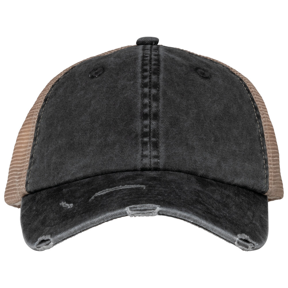 Native Spirit Een hippe Cap voor hem en haar | Washed Blacki-Beige Native Spirit Een hippe Cap voor hem en haar | Washed Blacki-Beige