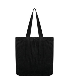 Native Spirit Big Shopper van Ribfluweel | Washed Black