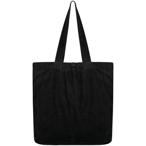 Native Spirit Big Shopper van Ribfluweel | Washed Black Native Spirit Big Shopper van Ribfluweel | Washed Black