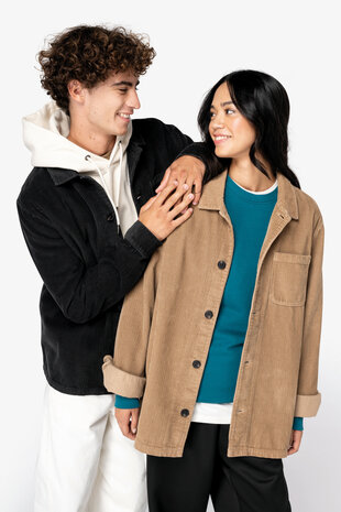 Native Spirit Ribfluweel jasje | Washed Dark Camel Native Spirit Ribfluweel jasje | Washed Dark Camel