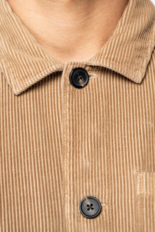 Native Spirit Ribfluweel jasje | Washed Dark Camel Native Spirit Ribfluweel jasje | Washed Dark Camel