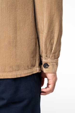 Native Spirit Ribfluweel jasje | Washed Dark Camel Native Spirit Ribfluweel jasje | Washed Dark Camel