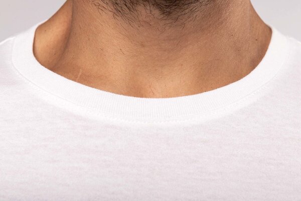 Kariban Eco-Friendly Marine-t-shirt HEREN Wit - Rood Kariban Eco-Friendly Marine-t-shirt HEREN Wit - Rood