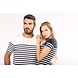 Kariban Eco-Friendly Marine-t-shirt HEREN Wit - Rood Kariban Eco-Friendly Marine-t-shirt HEREN Wit - Rood