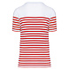 Kariban Eco-Friendly Marine-t-shirt HEREN Wit - Rood Kariban Eco-Friendly Marine-t-shirt HEREN Wit - Rood