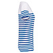 Kariban Eco-Friendly Marine-t-shirt DAMES Wit - Royalblue Kariban Eco-Friendly Marine-t-shirt DAMES Wit - Royalblue