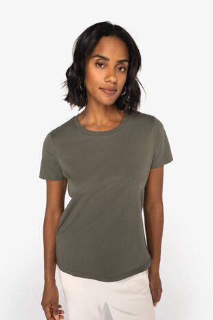 Native Spirit Native Spirit BIO T-Shirt│DAMES│Organic Khaki