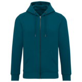 Native Spirit Native Spirit BIO Hoodie met rits│UNI│Zware kwaliteit│Peacock Green Native Spirit Native Spirit BIO Hoodie met rits│UNI│Zware kwaliteit│Peacock Green
