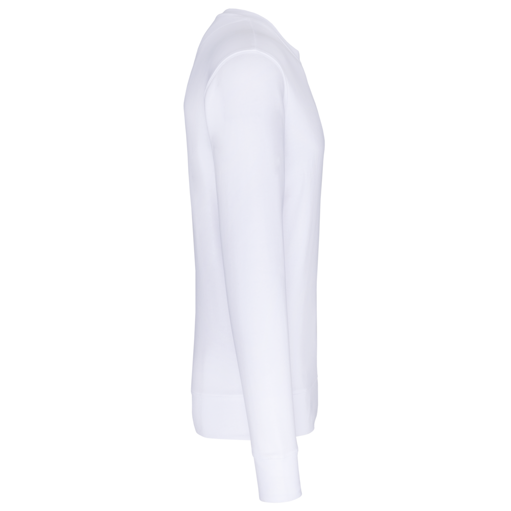 Kariban Eco-Friendly Crew Neck Sweater Kids-White