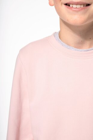 Kariban Eco-Friendly Crew Neck Sweater Kids-Navy Kariban Eco-Friendly Crew Neck Sweater Kids-Navy