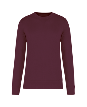 Kariban Eco-Friendly Crew Neck Sweater Kids-Wine Kariban Eco-Friendly Crew Neck Sweater Kids-Wine