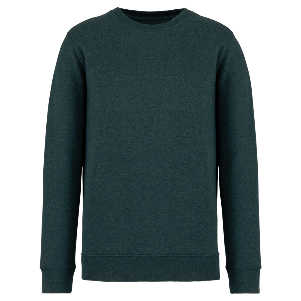 Native Spirit Native Spirit BIO Sweater│UNI│Zware kwaliteit│Amazon Green gemêleerd