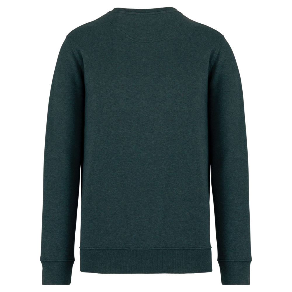 Native Spirit Native Spirit BIO Sweater│UNI│Zware kwaliteit│Amazon Green gemêleerd