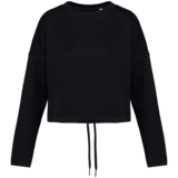 Native Spirit Native Spirit Cropped BIO Sweater│Dames│Top kwaliteit│Zwart Native Spirit Native Spirit Cropped BIO Sweater│Dames│Top kwaliteit│Zwart