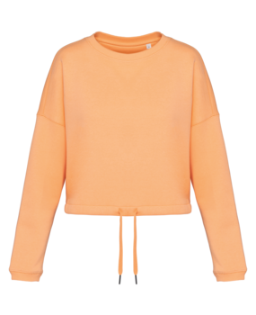 Native Spirit Native Spirit Cropped BIO Sweater│Dames│Top kwaliteit│Apricot Native Spirit Native Spirit Cropped BIO Sweater│Dames│Top kwaliteit│Apricot