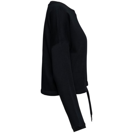 Native Spirit Native Spirit Cropped BIO Sweater│Dames│Top kwaliteit│Zwart