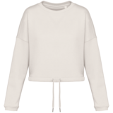 Native Spirit Native Spirit Cropped BIO Sweater│Dames│Top kwaliteit│Ivory Native Spirit Native Spirit Cropped BIO Sweater│Dames│Top kwaliteit│Ivory