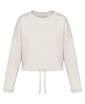 Native Spirit Native Spirit Cropped BIO Sweater│Dames│Top kwaliteit│Ivory Native Spirit Native Spirit Cropped BIO Sweater│Dames│Top kwaliteit│Ivory