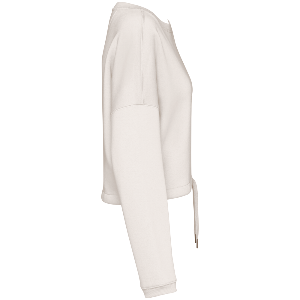 Native Spirit Native Spirit Cropped BIO Sweater│Dames│Top kwaliteit│Ivory