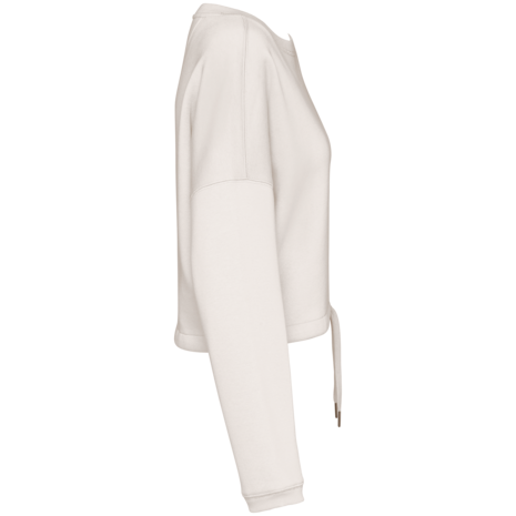 Native Spirit Native Spirit Cropped BIO Sweater│Dames│Top kwaliteit│Ivory