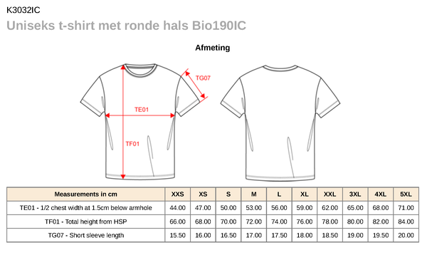 Kariban Odin Uni T-shirt Bee Kariban Odin Uni T-shirt Bee