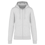 Kariban Eco-Friendly Full ZIP Hoodie│Ash Heather Kariban Eco-Friendly Full ZIP Hoodie│Ash Heather