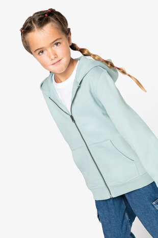 Native Spirit Native Spirit BIO Hoodie│KIDS│Zware kwaliteit│Organic Khaki