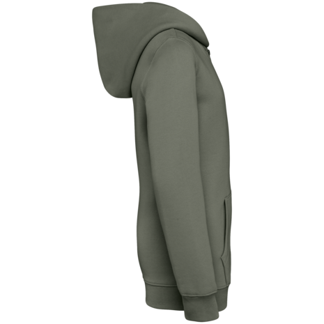 Native Spirit Native Spirit BIO Hoodie│KIDS│Zware kwaliteit│Organic Khaki