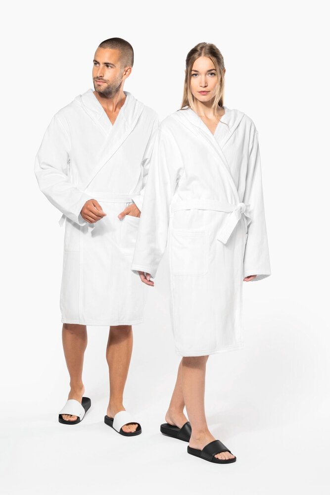 Kariban UNI Badjas van 100% Biokatoen | Navy Kariban UNI Badjas van 100% Biokatoen | Navy