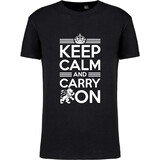 Kariban Bio-katoen T-shirt zware kwaliteit | UNI | met opdruk Keep Calm...... Kariban Bio-katoen T-shirt zware kwaliteit | UNI | met opdruk Keep Calm......