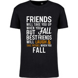 Kariban Bio-katoen T-shirt zware kwaliteit | UNI | met opdruk Friends will................. Kariban Bio-katoen T-shirt zware kwaliteit | UNI | met opdruk Friends will.................