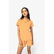 Native Spirit Native Spirit Eco badstof Polo│Dames│Apricot Native Spirit Native Spirit Eco badstof Polo│Dames│Apricot