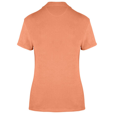 Native Spirit Native Spirit Eco badstof Polo│Dames│Apricot Native Spirit Native Spirit Eco badstof Polo│Dames│Apricot